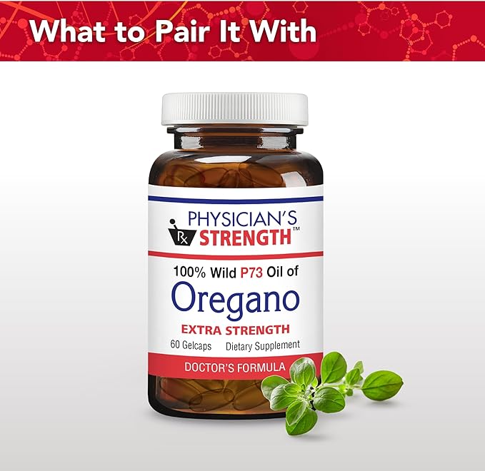 Physician's Strength Turmeric Extra Strength - 60 Softgels - Wild Raw Whole Food Turmeric Extract - Hexane Free - 30 Servings
