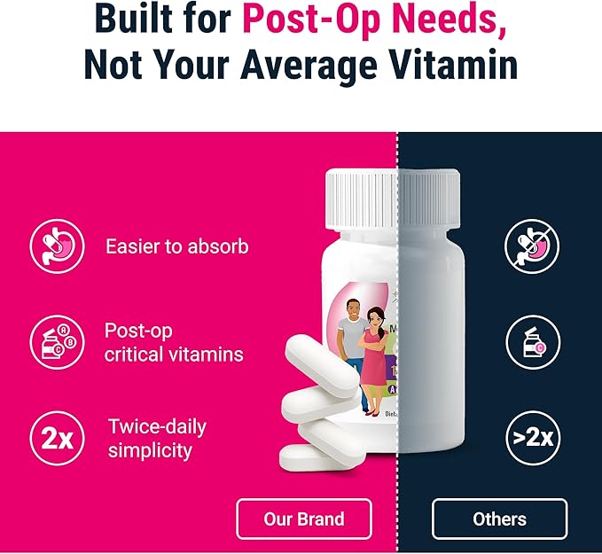 BariatricPal Easy Swallow Calcium Citrate (600mg) and D3 Coated Tablets (90-Day Supply)