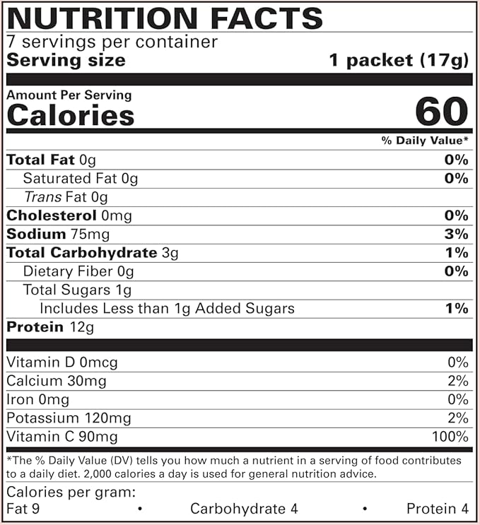 BariatricPal 12g Protein Aspartame-Free Fruit Drink - Orange (6-Pack)