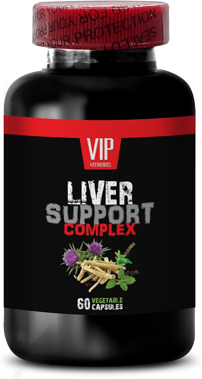 liver capsules - LIVER SUPPORT COMPLEX - milk thistle made in usa liver cleanse detox &amp repair liver detox supplements liver cleanse support liver support for men and women 2 Bottles 120 Capsu