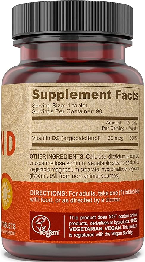 Deva Vegan Vitamins Vitamin D 800Iu Vegan 90 Tab8