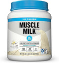 Muscle Milk ZERO 100 Calorie Protein Powder Vanilla 15g Protein 1.65 Pound 25 Servings