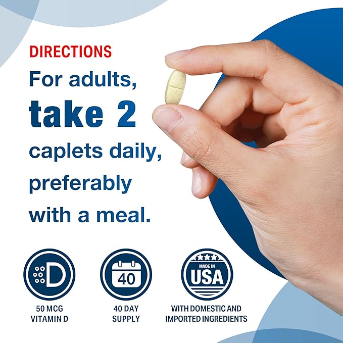 Vitamin World Triple Strength Joint Mover with Vitamin D Glucosamine Chondroitin MSM 80 Caplets Promotes Healthy Joints Promotes Comfort and Flexibility Coated Gluten Free