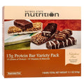 Nutmeg State Nutrition High Protein Bars 7 Servings Per Box (1 Box (7 Servings) Variety 15g (Chocolate Almond Caramel Cocoa Cinnamon Dark Chocolate S'mores Fudge Graham Peanut Peppermint Cocoa