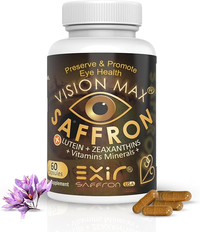 Eye Vitamins Supplement - Digital Eye Strain Relief &amp Comfort Support 60 Capsules