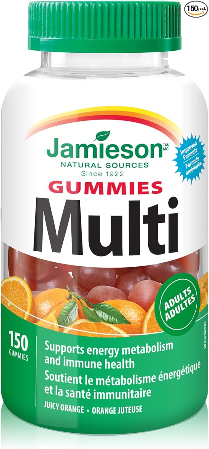 Jamieson Multivitamin Gummies for Adults 150 Gummies