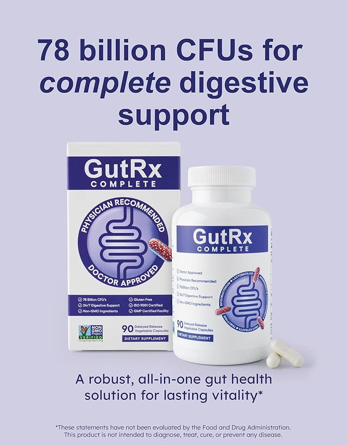 Complete Probiotic Prebiotic Postbiotic GLP-1 Alternative with Akkermansia &amp Christensenella + Mealtime Digestive Enzymes Lactase Lipase &amp Bromelain for FODMAP Carb Fat &amp Protein Bre