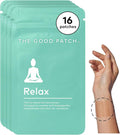 The Good Patch Relax Patches to Unwind and Decompress Natural Patch with Ashwagandha Ginger Root Plant Powered Wearable Wellness Sustained Release (16 Total Patches)