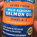 Pure_Alaskas Wild Alaskan Salmon Oil Omega-3 (210 Count.) Extra Virgin 1000 mg Salmon Oil 300 mg Omega-3s per Softgel USP Verified