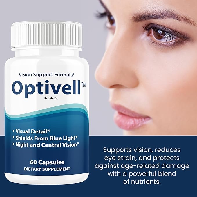 (5 Pack) Optivell Eye Capsules Optivel Pills Vitamins Eye Care Wellness Supplement Healthy Eyesight Retina Sharper Vision Support Formula Clear Eyes Ocular Comfort Health Visual Balance (300 ct)