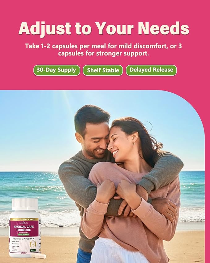 Vaginal Probiotics for Women pH Balance with Prebiotics - 60 Billion Womens Probiotic for Vaginal Flora Odor Yeast &amp Digestive Health with Saffron Cranberry Vegan &amp Non-GMO | 270 Caps