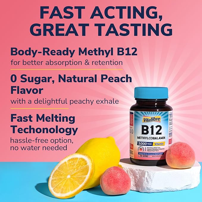 Probiotics for Women 100 Billion CFU 30 Vegan Capsules &amp Vitamin B12 Sublingual 5000 mcg 90 Fast Dissolve Mini Tablets