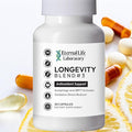 Longevity Blend #3 - Resveratrol 98% with Fisetin Pterostilbene Spermidine Anti Aging Oxidative Stress Reducer Antioxidant Supplement AMPK Activator