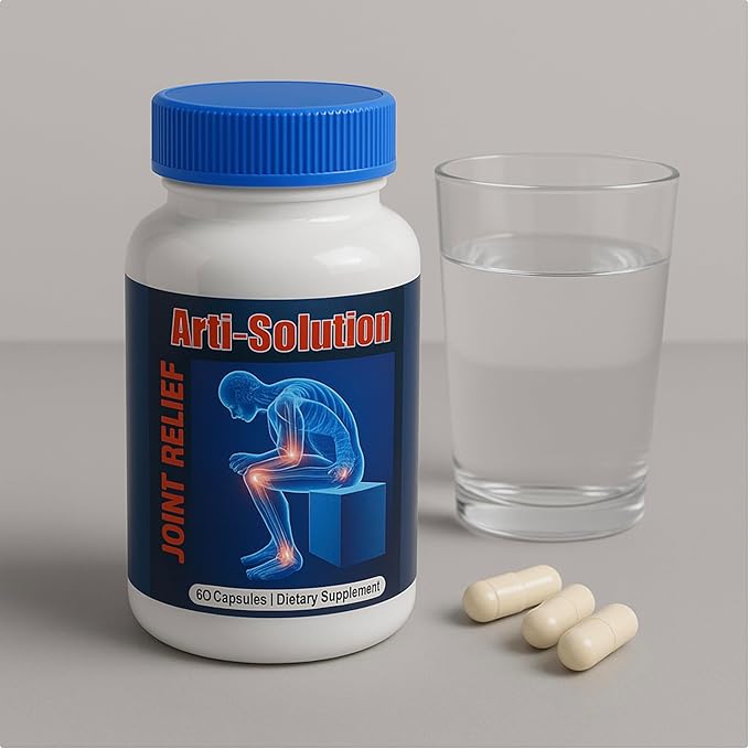 Arti-Solution Joint Support Supplement 3 Pack | 60 Capsules Per Bottle | Natural-Based Formula | No Artificial Additives | Adult Use | Wellness Routine Support