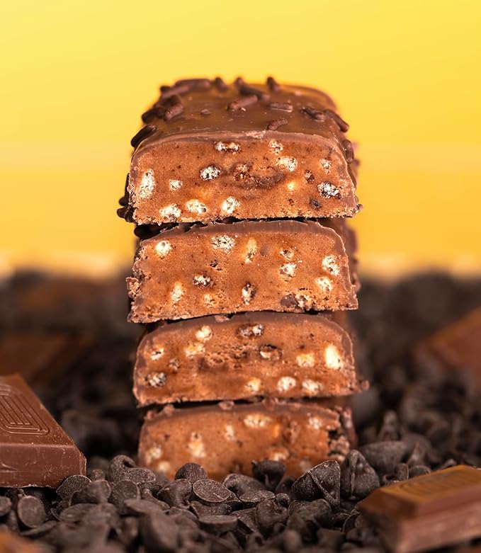 Anabar Protein Bar Triple Chocolate Wasted The Protein-Packed Candy Bar No Sugar Alcohols High Protein Amazingly Delicious 20 Grams of Protein (12 Bars Triple Chocolate Wasted)