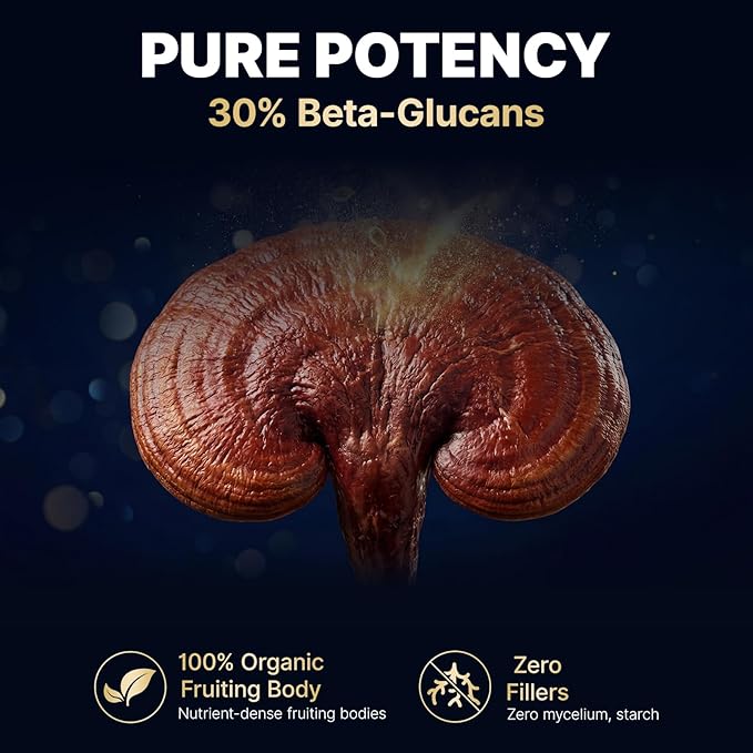 Mushroom Hot Cocoa Natural Sleep Supplement Organic Reishi Melatonin L-Theanine Glycine Cocoa Powder for Deep Sleep &amp Stress Relief Drug Free Keto Friendly Gluten Free 20 Servings