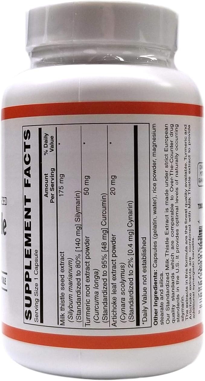 Milk Thistle 120 Capsules
