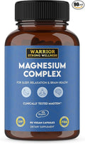 Magnesium Complex -Triple Blend 100% Chelated Mag Supplement-Magtein Magnesium L-Threonate for Memory &amp Brain Health -Glycinate Sleep Well-Taurate- Relaxation