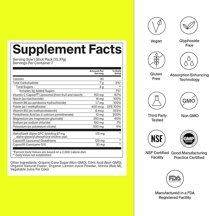 Calm Drink Mix - Supports Cortisol Regulation and Mood - Watermelon Lemonade Flavor &amp Electrolyte Powder Packets - Workout Recovery &amp Hydration Drink - Mango Lemonade Flavor (14 Sticks)