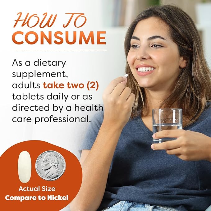 Best Naturals Calcium Magnesium Potassium - 120 Tablets - Non-GMO &amp Gluten Free (Pack of 2)