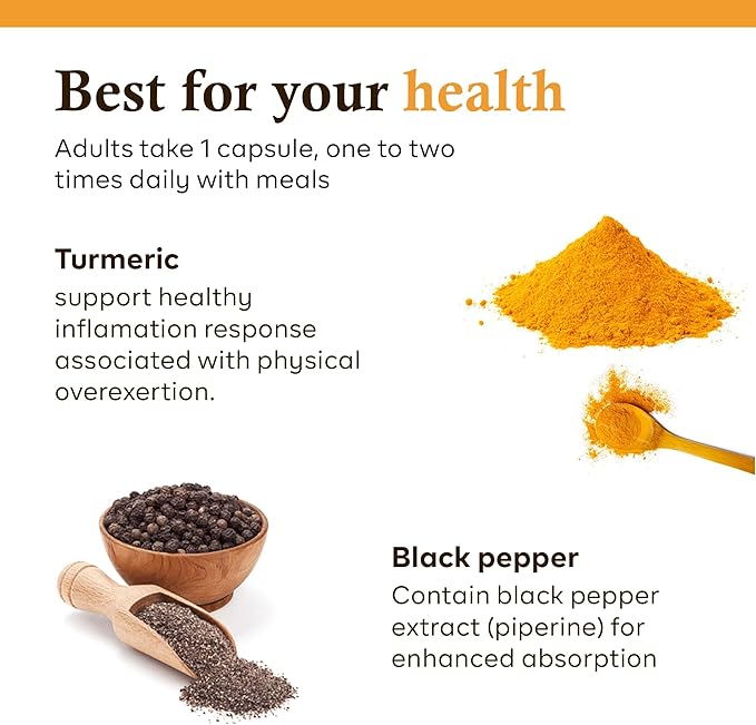 Turmeric Curcumin 1000mg with Bioperine &amp Organic Triphala - 120 Capsules Non-GMO Gluten/Soy Free Enhanced Absorption Formula
