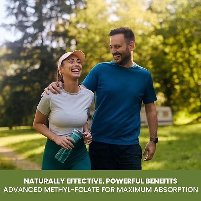 Green Organic Supplements' Methyl-Folate Folic Acid
