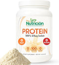 Whey Protein Isolate Powder Unflavored 1 lb – 0g Sugar Low Carb Keto-Friendly – Lactose-Free Gluten-Free High Protein Supplement for Shakes and Smoothies