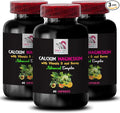 Calcium Magnesium Supplement - Potassium Calcium Support Magnesium Blend Vitamin D Formula Natural Supplements for Men Boron Benefits Daily Support Vitamin Powder 3Bot