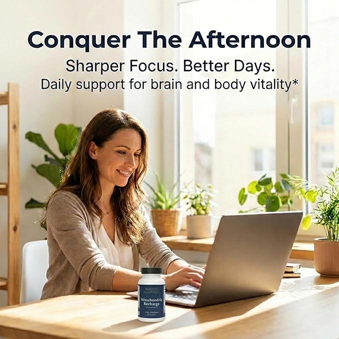 Rooted Miltivitamin with Brain Supplements for Memory and Focus | Energy Vitamins for Men and Women | Brain Health Support &amp Mental Clarity | Cognitive Booster | Mitochondria Recharge | 120 Capsul