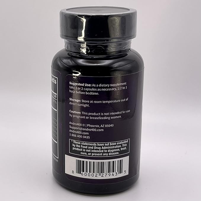 Andro400 Love to Sleep Natural Sleep Aid 60 Count