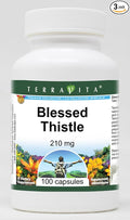 Blessed Thistle - 210 mg (100 Capsules ZIN: 513995) - 3 Pack