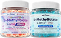 MethylFolate 15mg L-Methylfolate 1000 mcg + Methyl B12 Gummies 3Pack