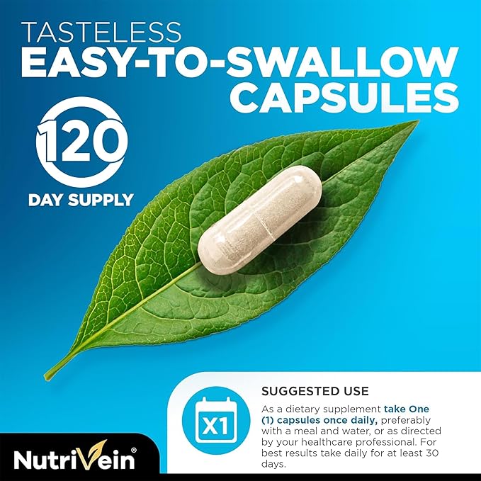 Nutrivein Premium Magnesium L-Threonate &amp Zinc Gluconate Supplements Bundle: High Absorption Zinc Gluconate + Magnesium Threonate Supplement Pair for Whole-Body Wellness Defenses &amp Balance