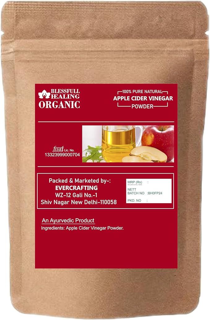 Organic Apple Cider Vinegar Powder 100% Pure Natural 200 Gram / 7.05 oz