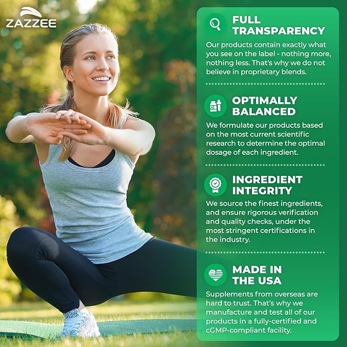 Zazzee Enhanced Comfort Recovery &amp Mobility Support Bundle | 10:1 High Strength Tart Cherry Capsules Plus Super Concentrated Boswellia Extract | Non-GMO Vegan &amp ISO Lab Tested (Over 6 Month Su