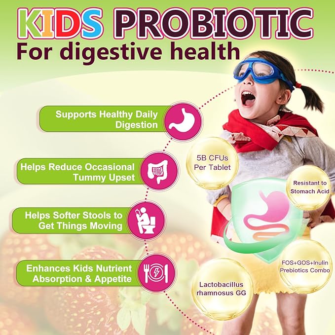 NATURE TARGET Probiotics for Women with Kids Probiotic Chewable