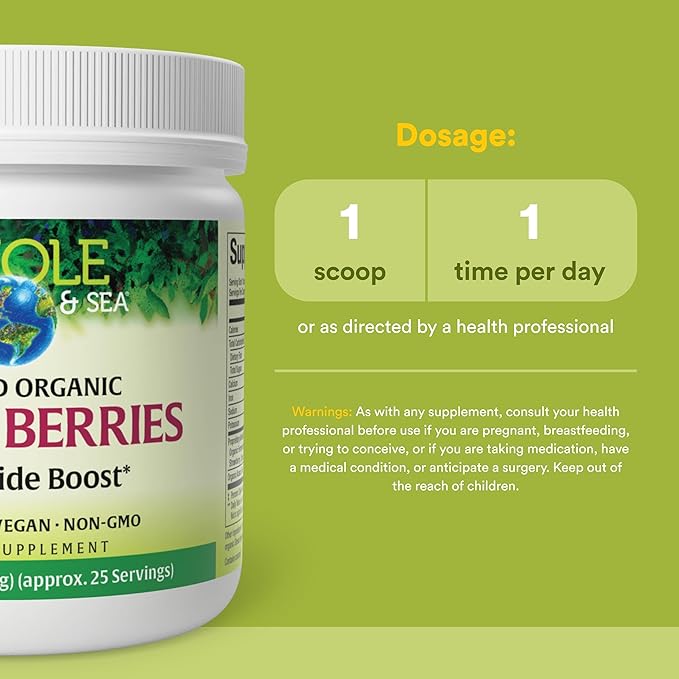Whole Earth &amp Sea from Natural Factors Beets &amp Berries Antioxidant Boost with Beets Acai &amp More 6.6 oz Powder