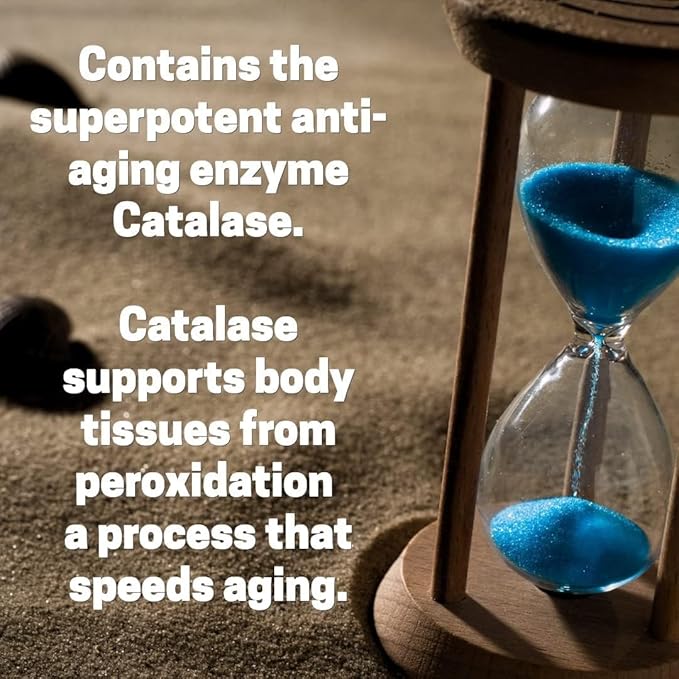Script Essentials Suzy Cohen Catalase 12500 CATu Dietary Supplement Liver Enzyme Neutralizes Hydrogen Peroxide Supports Skin Hair and Overall Wellness 30 Delayed-Release Capsules