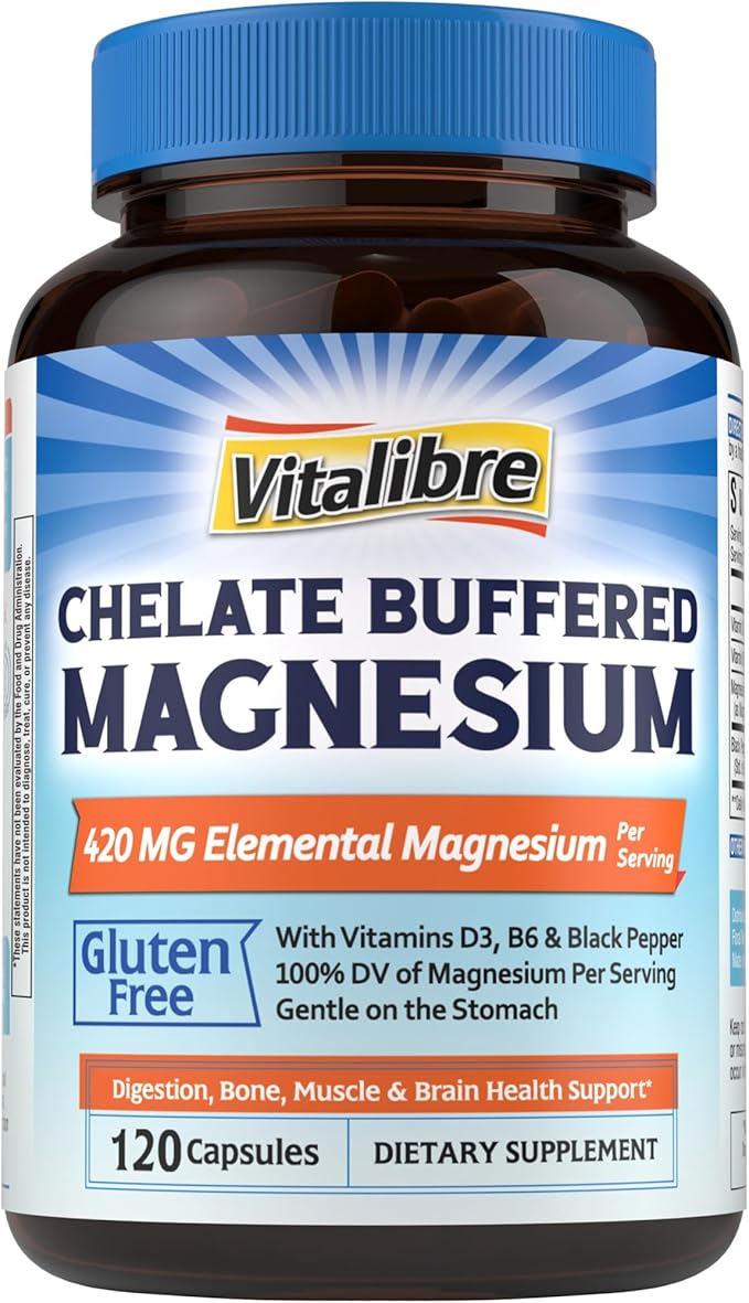 Vitamin D3 K2 Supplement 10000 IU 90 Softgels and Magnesium Citrate 420mg with Vitamin D3 &amp B6 120 Capsules