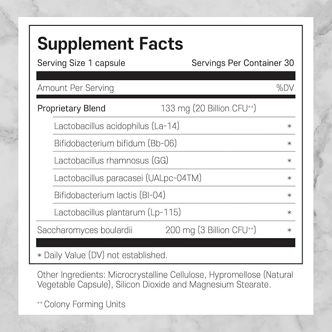 20B Probiotics Maintenance 30 Cap