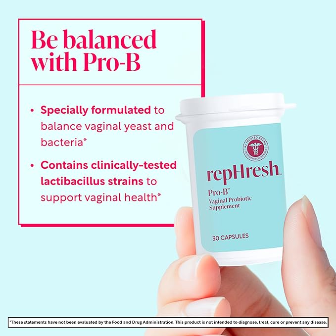 RepHresh Pro-B Women's Probiotic Probiotic Supplement for Women 30 Oral Capsules