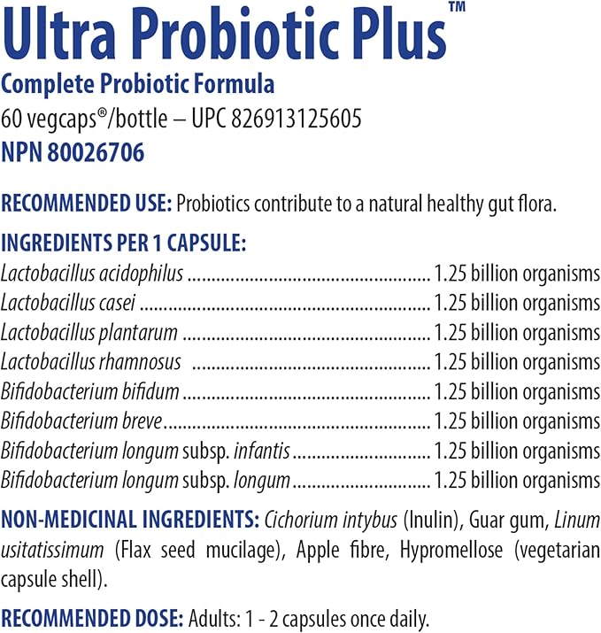 Omega Alpha Ultra Probiotic Plus 60s