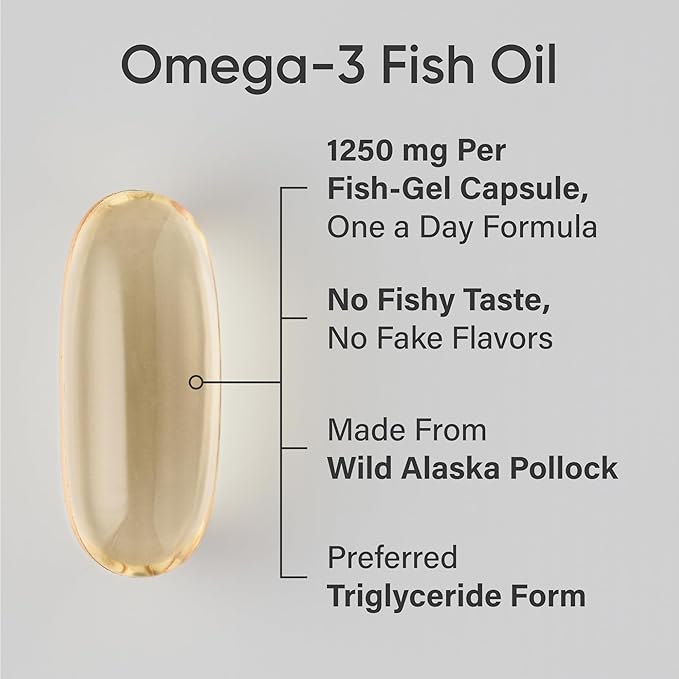 Sports Research Triple Strength Omega 3 EPA &amp DHA Fish Oil 1250mg Burpless Supplement (30 Softgels) and Digestive Enzymes with Probiotics &amp Ginger Plant Based Vegan Friendly (90 Veggie Capsule
