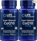Life Extension Super Ubiquinol CoQ10 100 mg 60 softgels (Pack of 2)