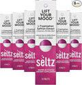 Seltz® Lift Your Mood – Effervescent Vitamins for Mood Support &amp Energy with L-Tryptophan Saffron Extract &amp B Vitamins (B3 B6 B12) – Cherry Vanilla Flavor No Sugar Added 20 Tablets (Pack
