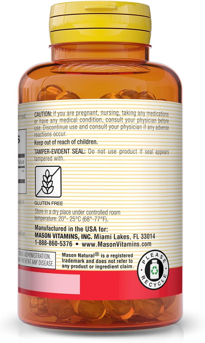 Mason Natural Co Q-10 100 Mg 30 Softgels