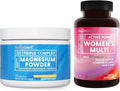 BioEmblem Women's Multivitamin and Triple Magnesium Powder Drink