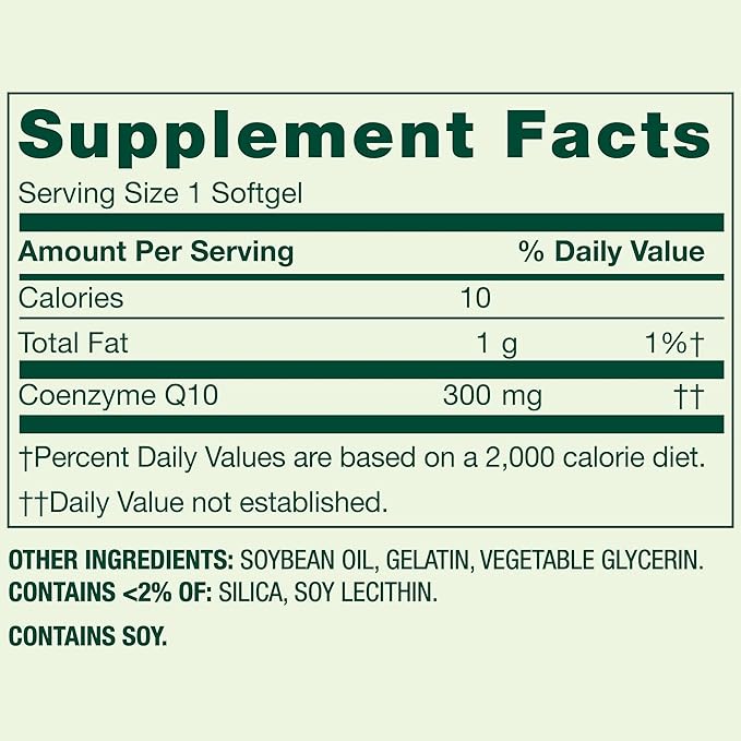 SUREFECT Spring Valley Rapid-Release CoQ10 300mg Softgels - 60 Count - Heart Health Support* &amp Cellular Energy Support - Vegetarian Formula with Organizer
