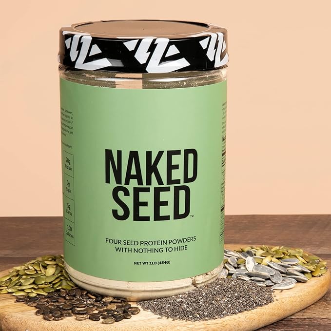 NAKED Vegan Protein Bundle Seed and 1LB Rice