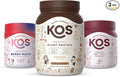 KOS Smart Heart Bundle (Plant-Based Chocolate Protein Powder + Organic Beet Root Powder + Organic Reds Blend)
